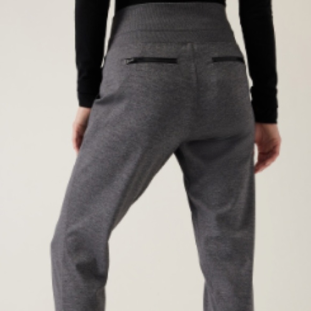 Athleta Gray Track Pants